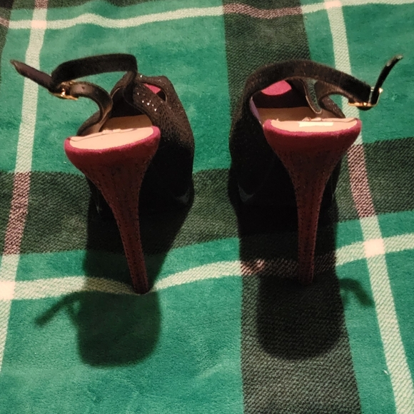 🔥HP🔥WOMENS OLSENBOYE PLATFORM STUDDED STILETTO HEELS MULTI COLORED SIZE 9.5 - Picture 5 of 12